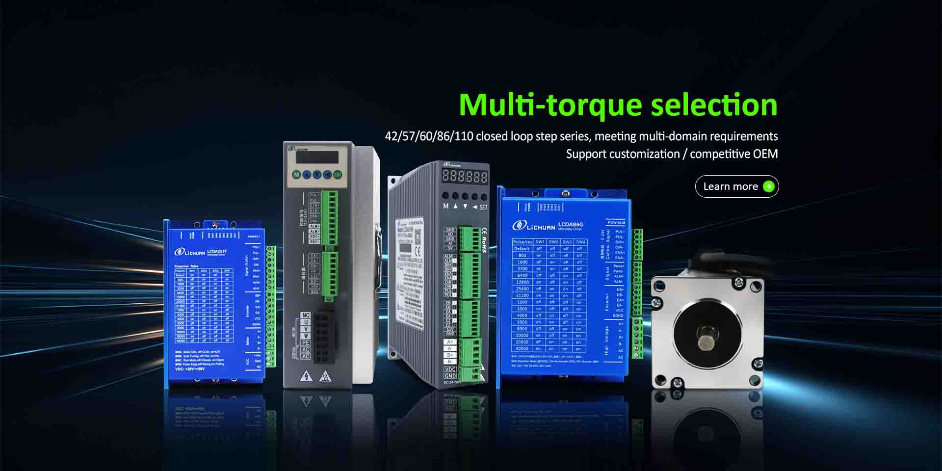 चीन बंद लूप खुला लूप स्टेपर मोटर ड्राइवर फैक्टरी