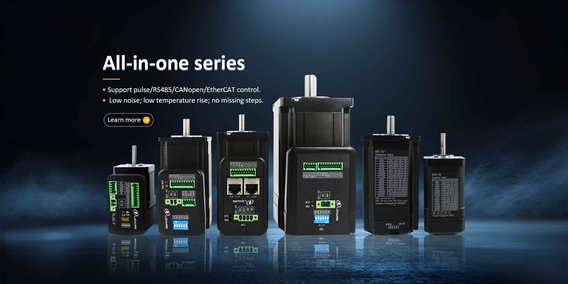 चीन बंद लूप खुला लूप एकीकृत स्टेपर मोटर आपूर्तिकर्ता